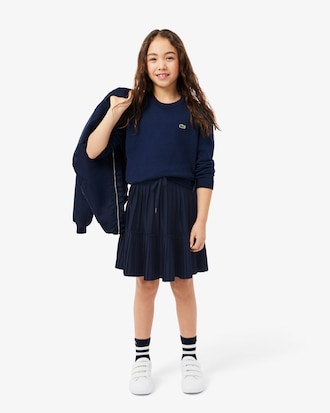 Kids' Pleated Jersey Skirt