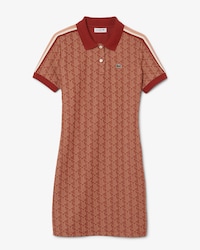 Vestido Tipo Polo Corte Slim Con Monograma Para Mujer