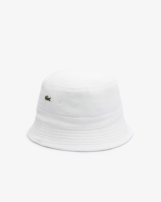 Unisex Logo Stripe Terry Bucket Hat