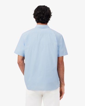 Men's Short Sleeve Regular Fit Gingham Shirt