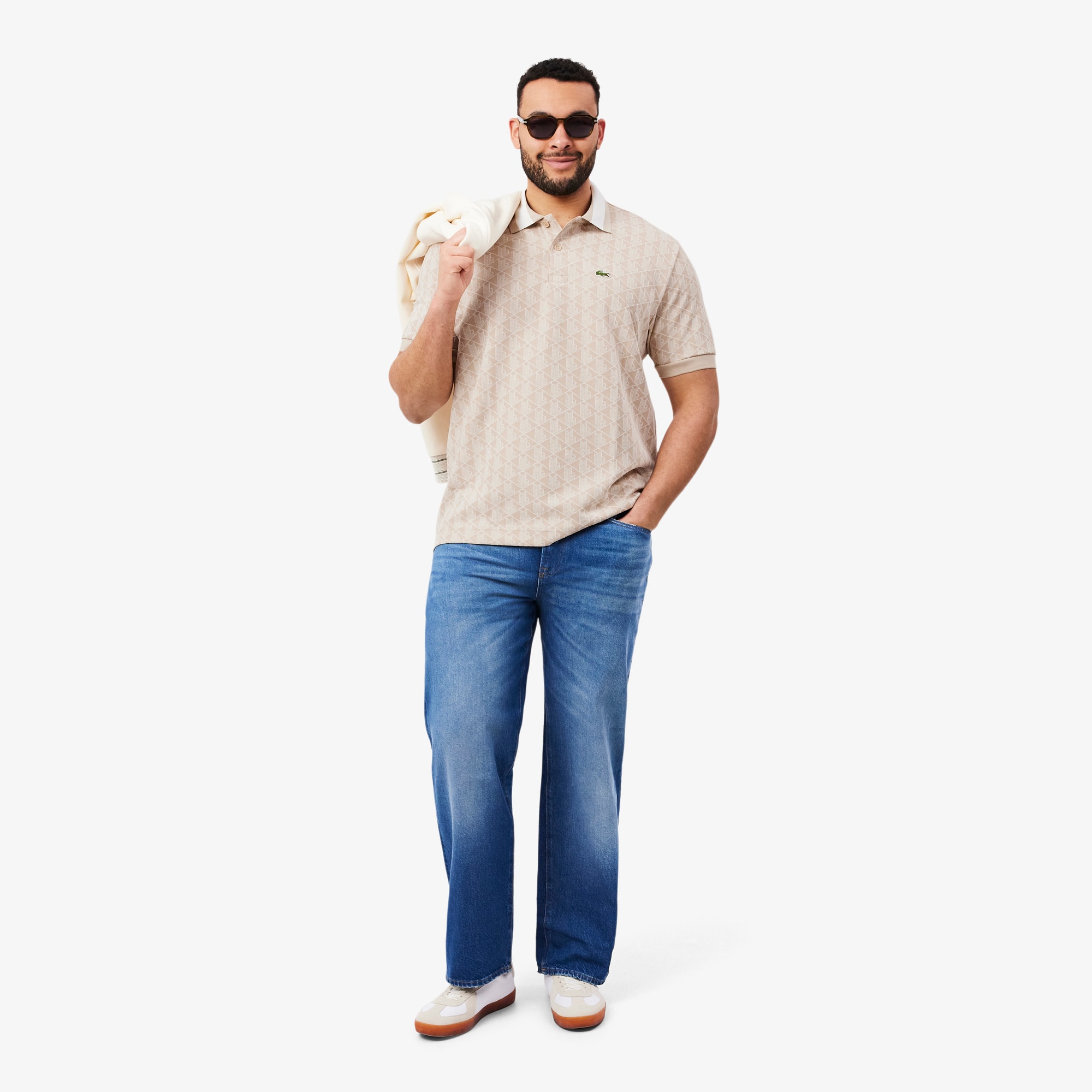 Men's Classic Fit Monogram Polo