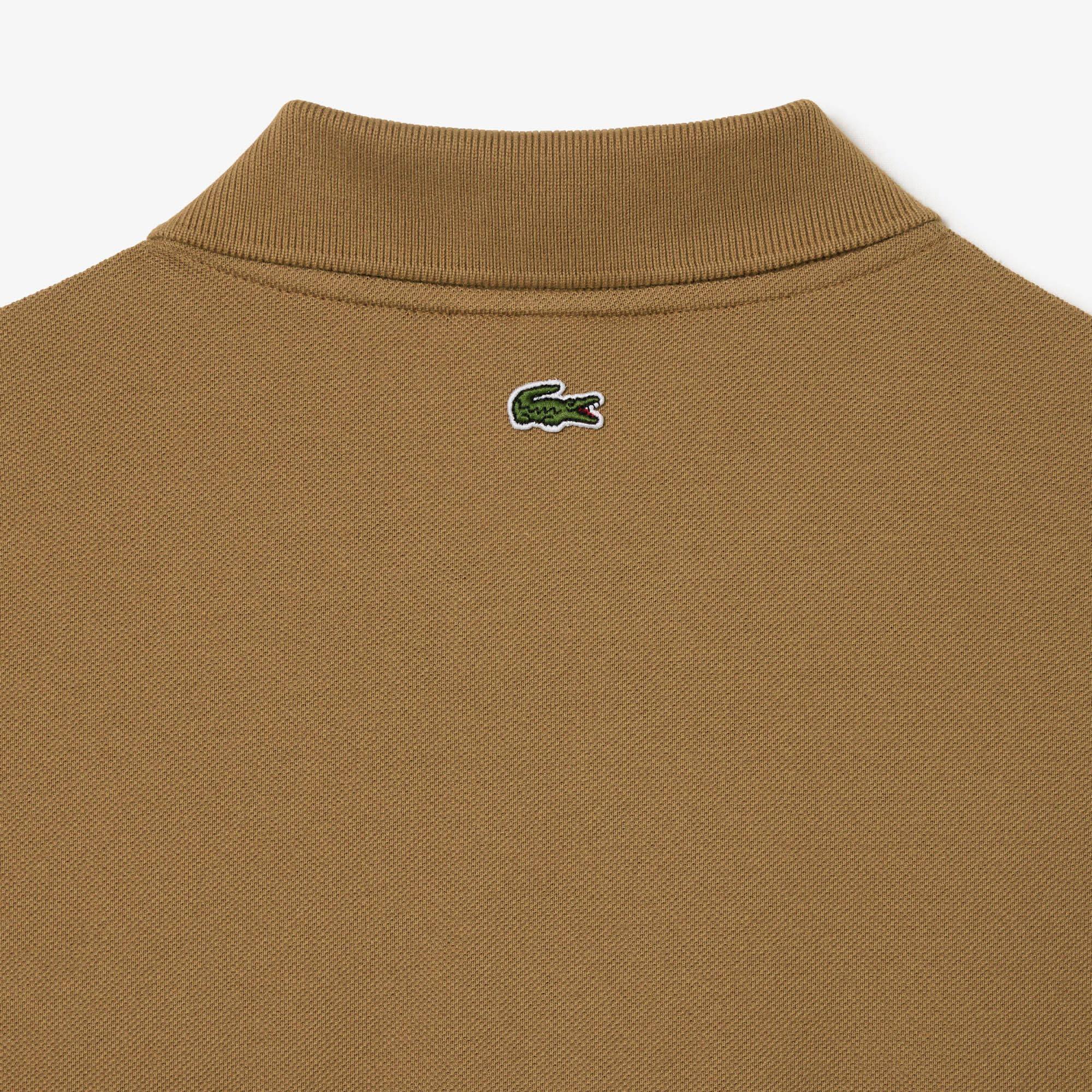 LACOSTE  Pコート Lacoste Men's Monogram Jacquard Zip Sweatshirt Black SH1368