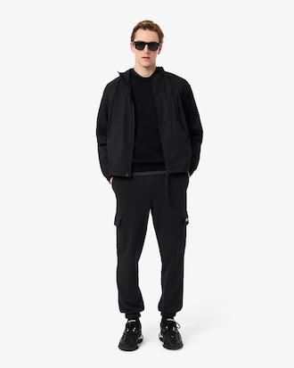 Pantalones deportivos cargo de polar para hombre