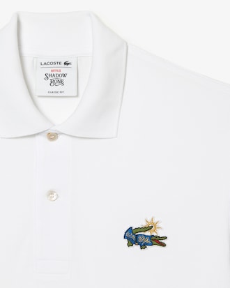 Men’s Lacoste x Netflix Organic Cotton Polo Shirt