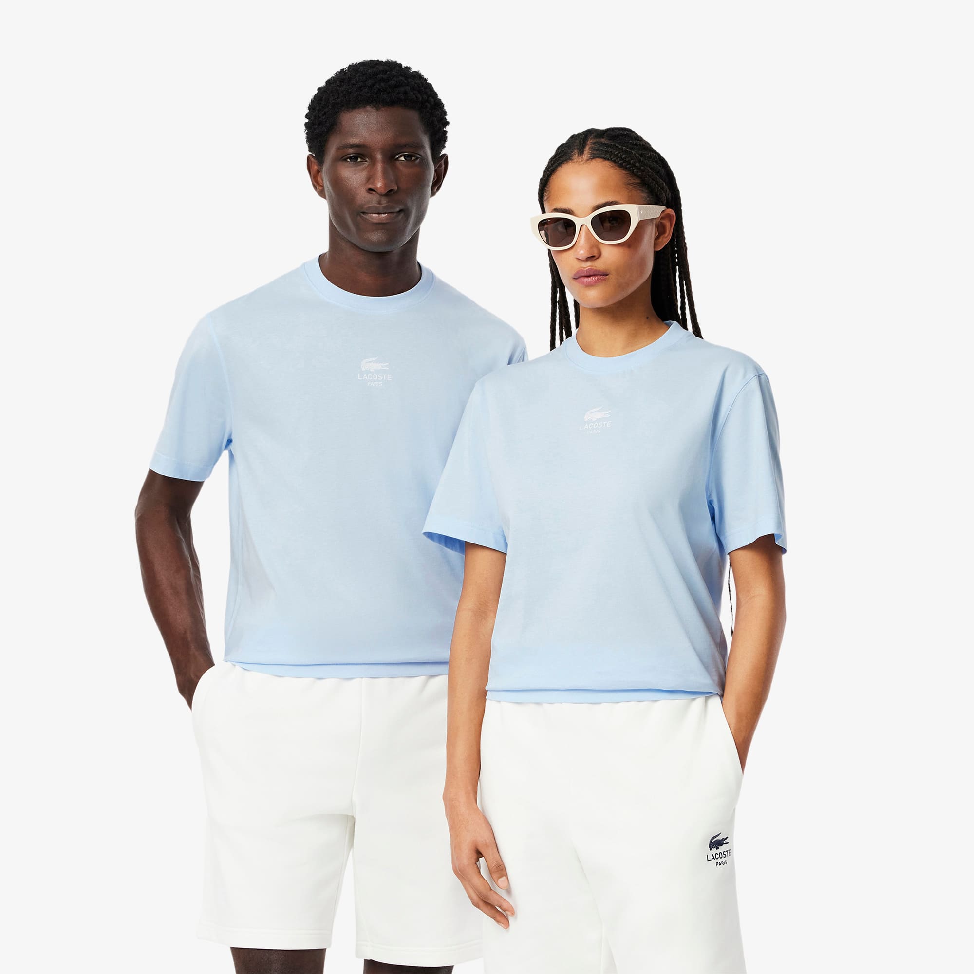 Unisex Signature Print Cotton T-Shirt - T-shirts - New In