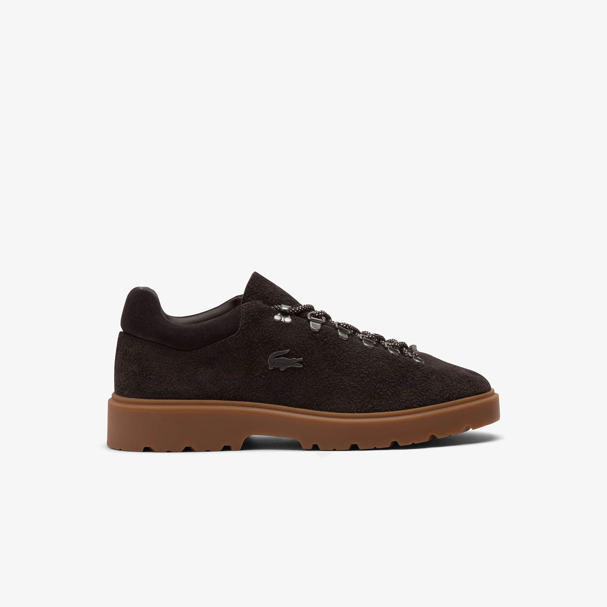Lacoste Men's Baseshot Winter Suede Sneakers - 10 In Brown