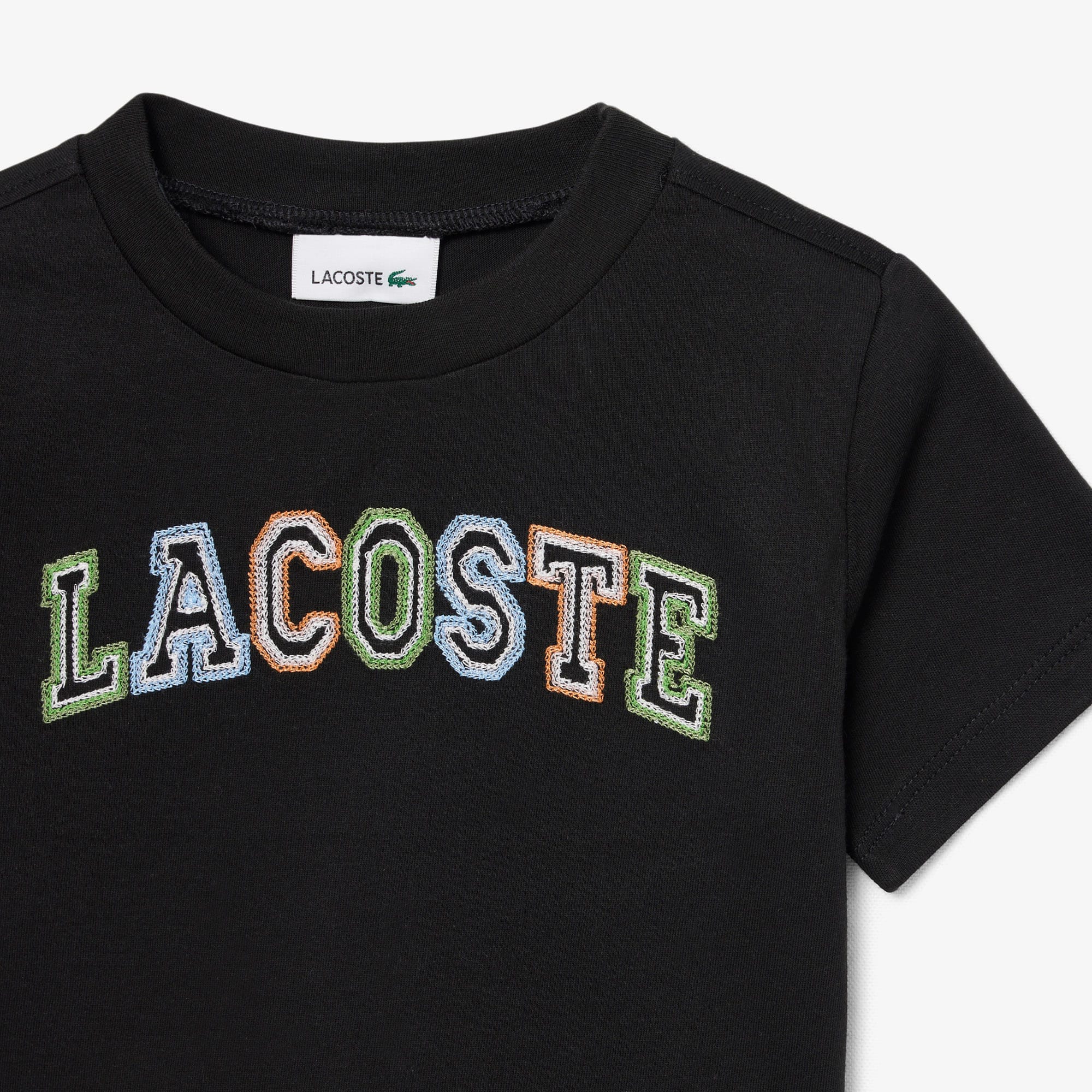 Embroidered Cotton T-Shirt