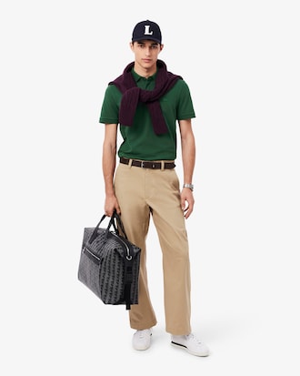 Regular Fit Paris Stretch Piqu&eacute; Polo Shirt