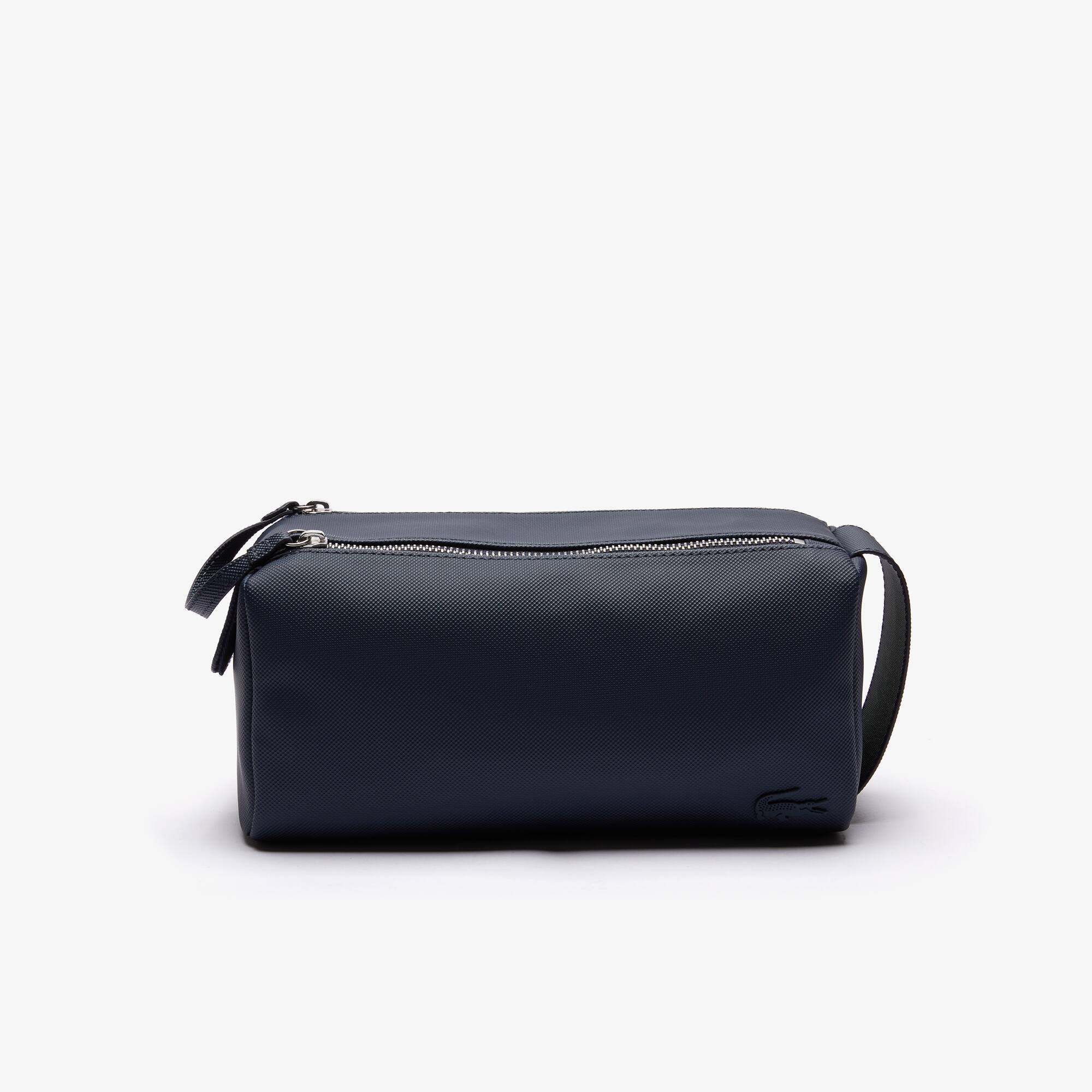 Neceser Classic con doble cierre en petit piqué para hombre - Bolsos,  mochilas y crossbodys para hombre - Novedades 2022 | Lacoste