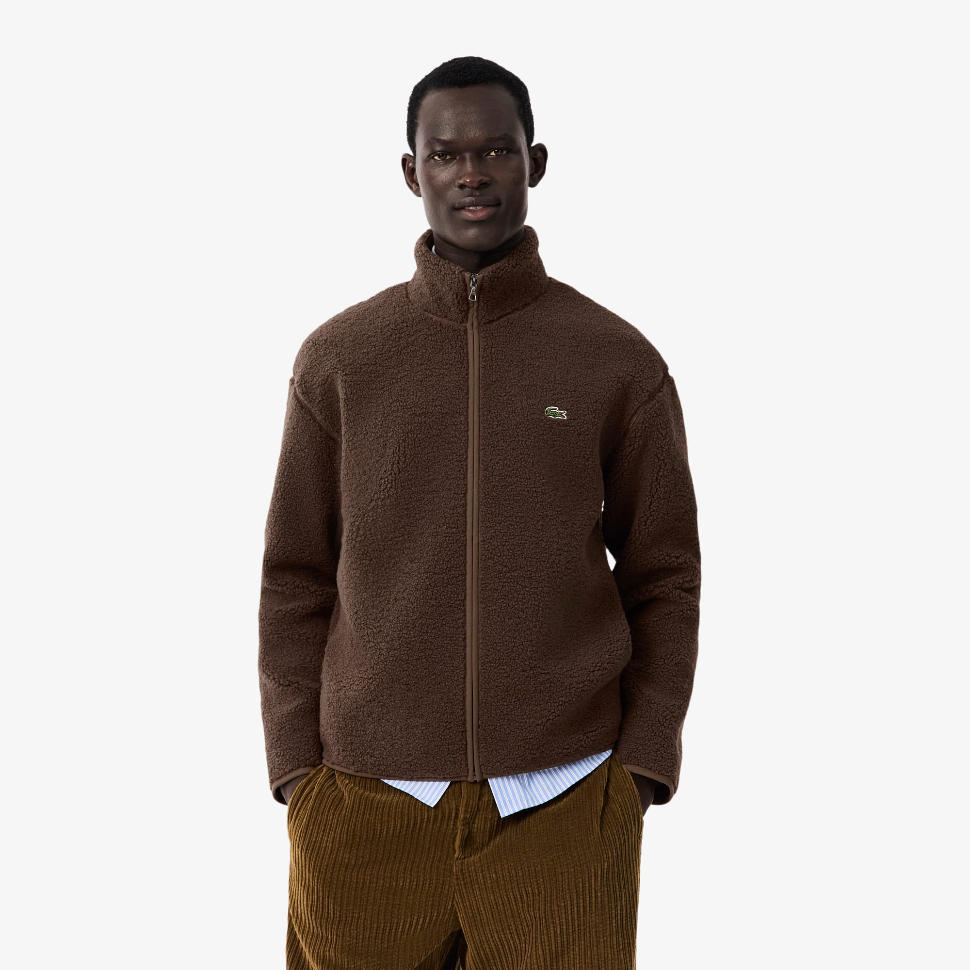 High Neck Sherpa Jacket
