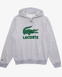 Men's Fleece Hoodie With Printed Logo
