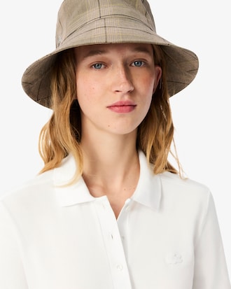 Women's Slim Fit L.12.D Stretch Mini Piqué Polo