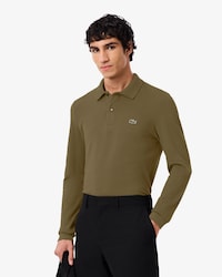 Men's Slim Fit L.12.12 Long Sleeve Polo