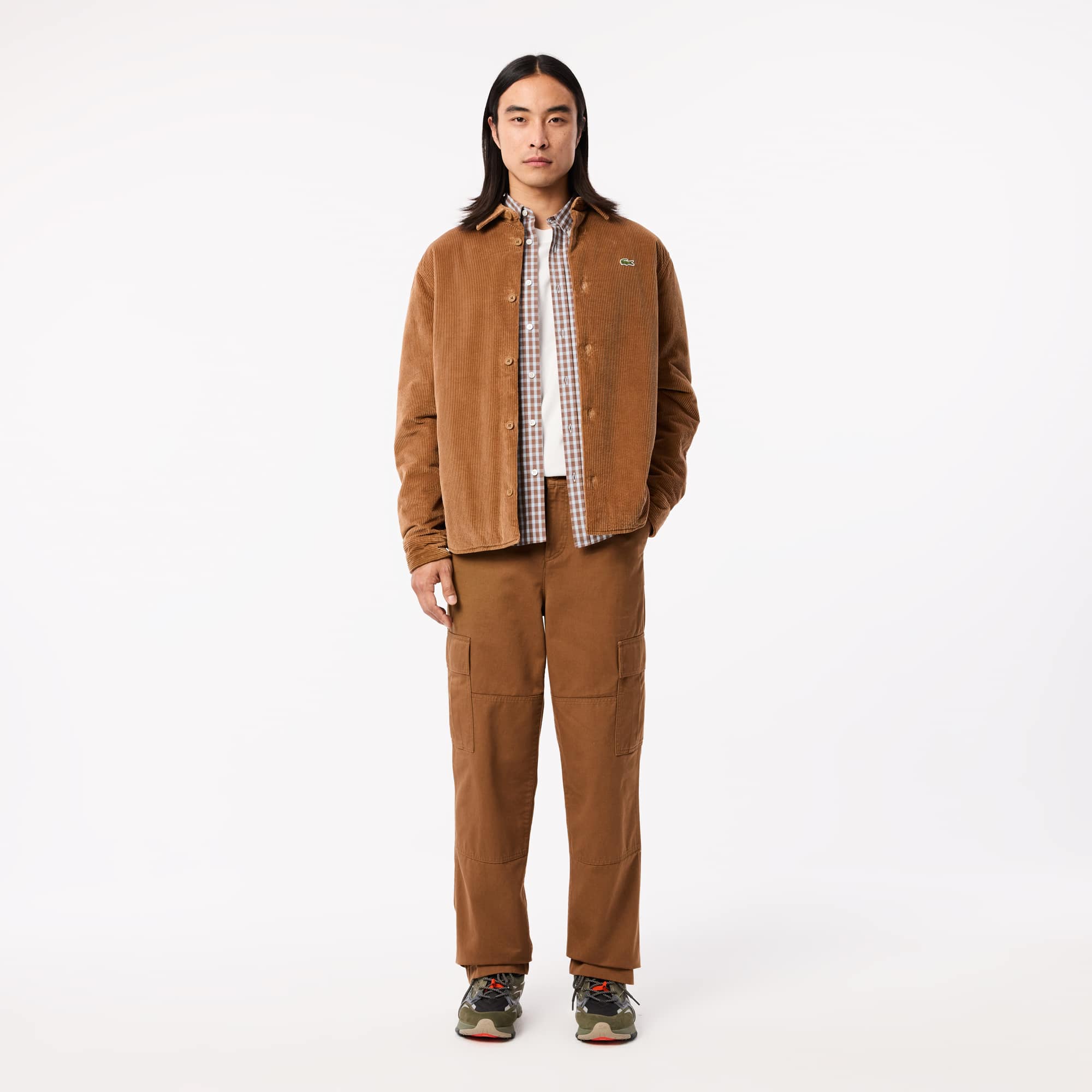Men's Straight Fit Cotton Cargo Pants - Pants & Sweatpants - New