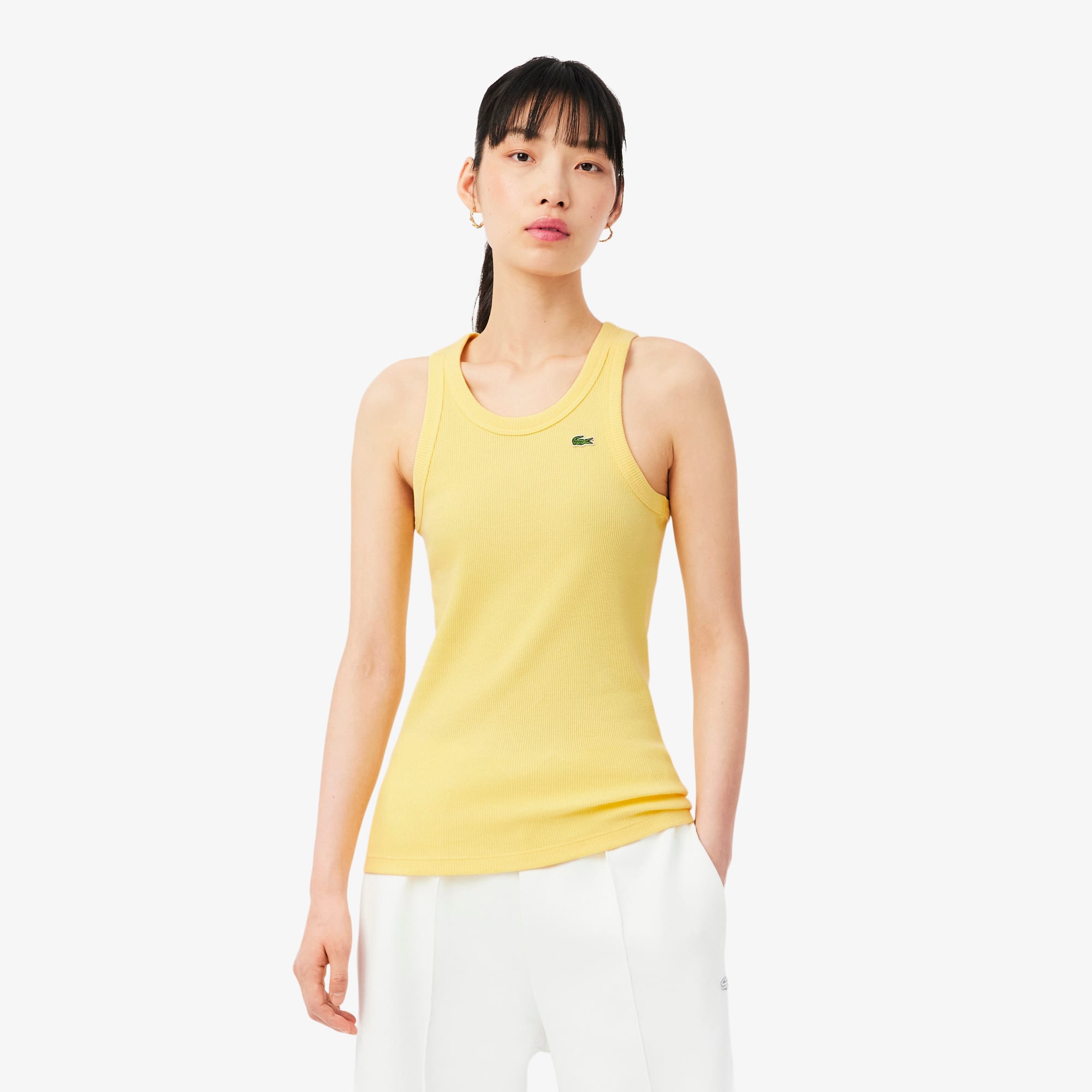 Women's Slim Fit Cotton Tank Top - T-Shirts & Tops - New In 2026