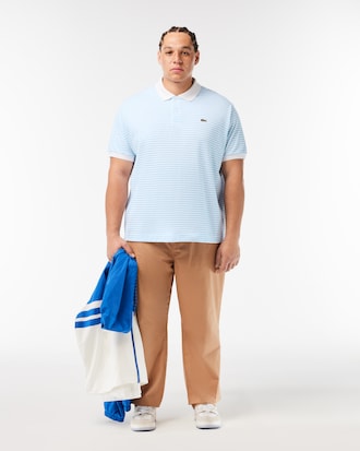 Polo De Petit Piqu&eacute; De Rayas Classic Fit L.12.12