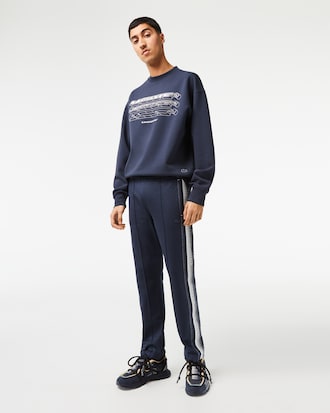 Men’s Regular Fit Piqué Sweatpants