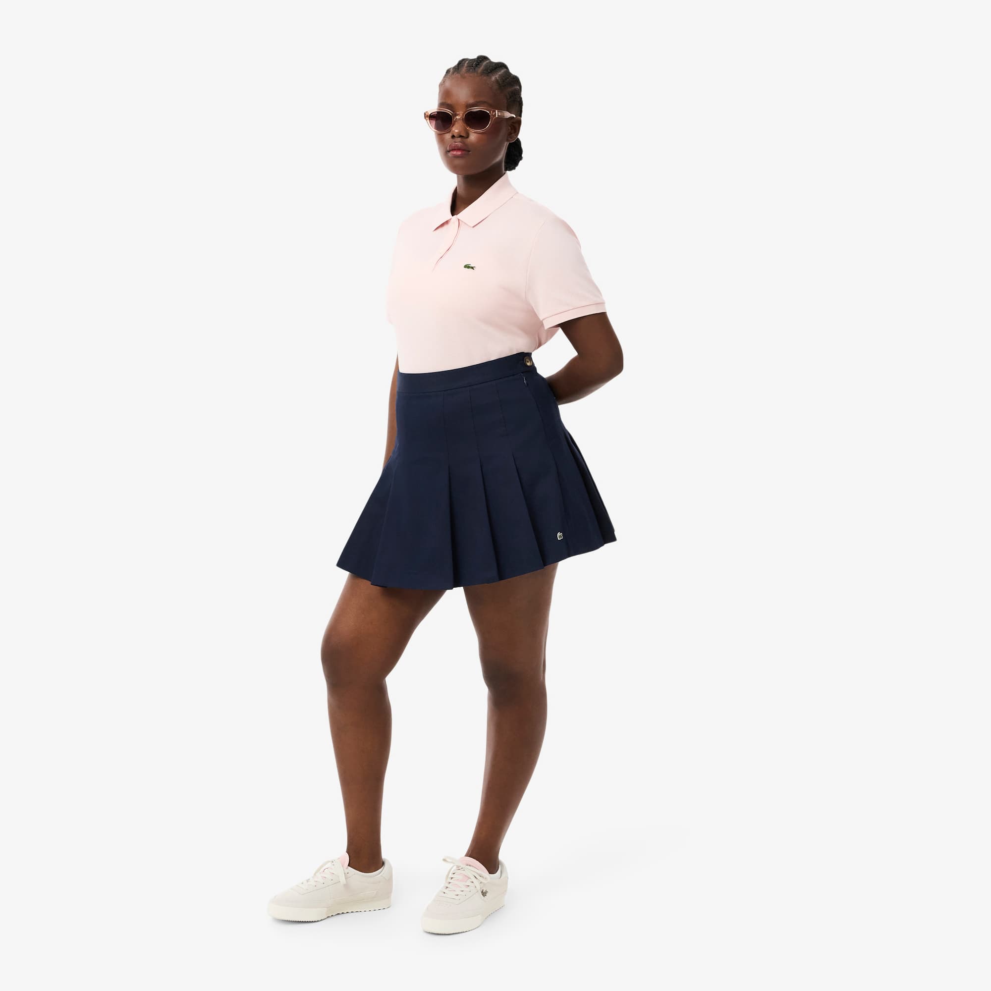 Women's Short Stretch Cotton Pleated Skirt - Shorts & Skirts - New