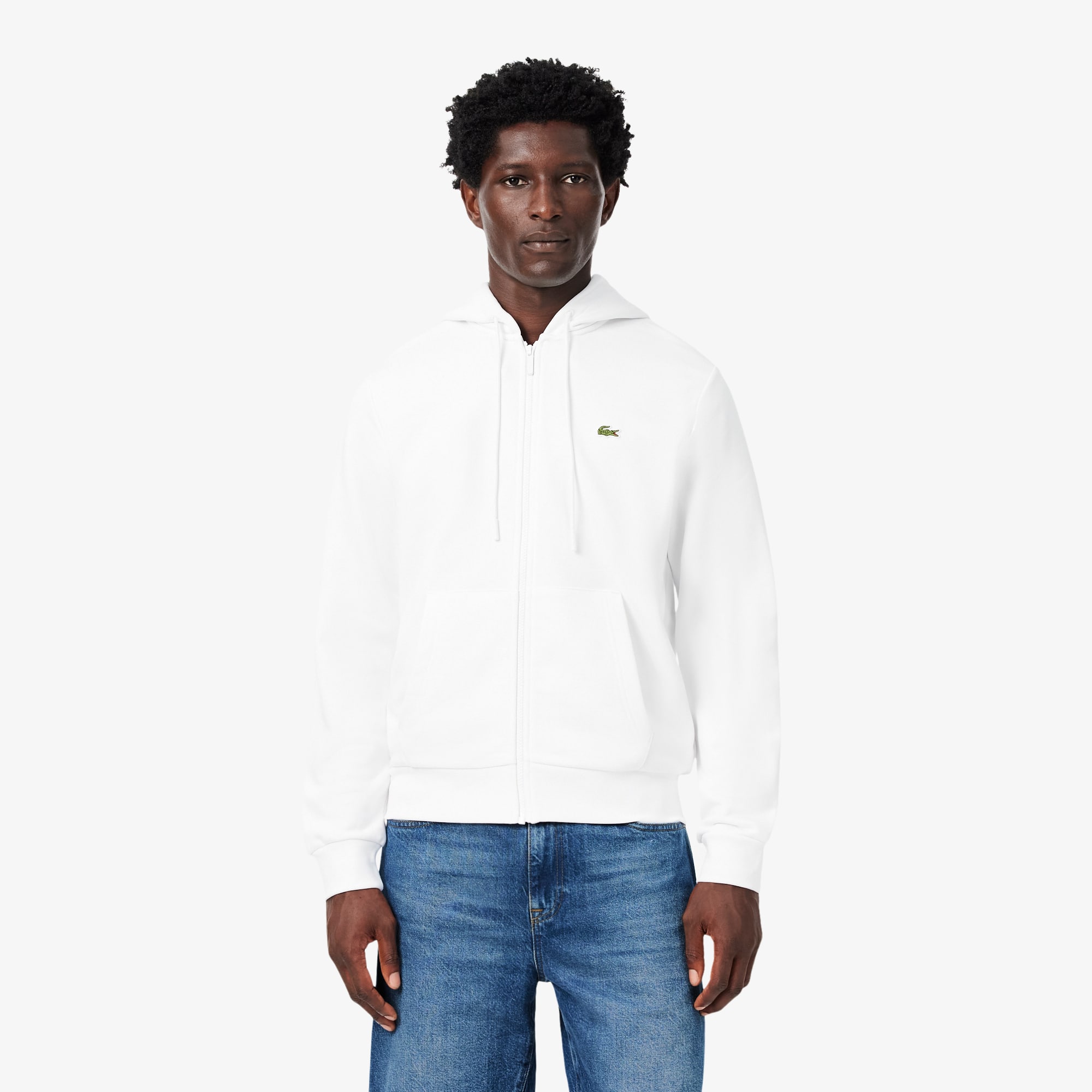 Men's Classic Fit Zip-Up Fleece Sweatshirt - Sweaters