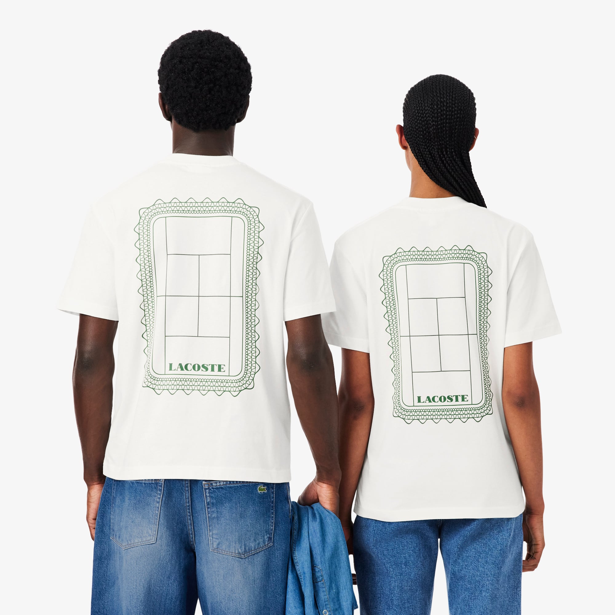 JOURNAL STANDARD relume LACOSTE Tシャツ 36 Tennis Print Cotton Jersey T-shirt - T-shirts - New In 2026 | Lacoste