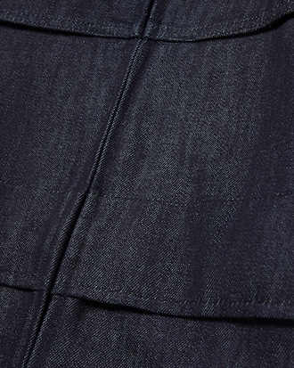 Runway Denim Track Jacket