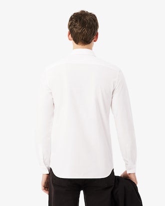 Men's Slim Fit Stretch Poplin Shirt