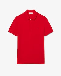 Men's Regular Fit Paris Stretch Piqu&eacute; Polo