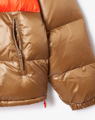 Men's Reversible Colorblock Accent Down Jacket