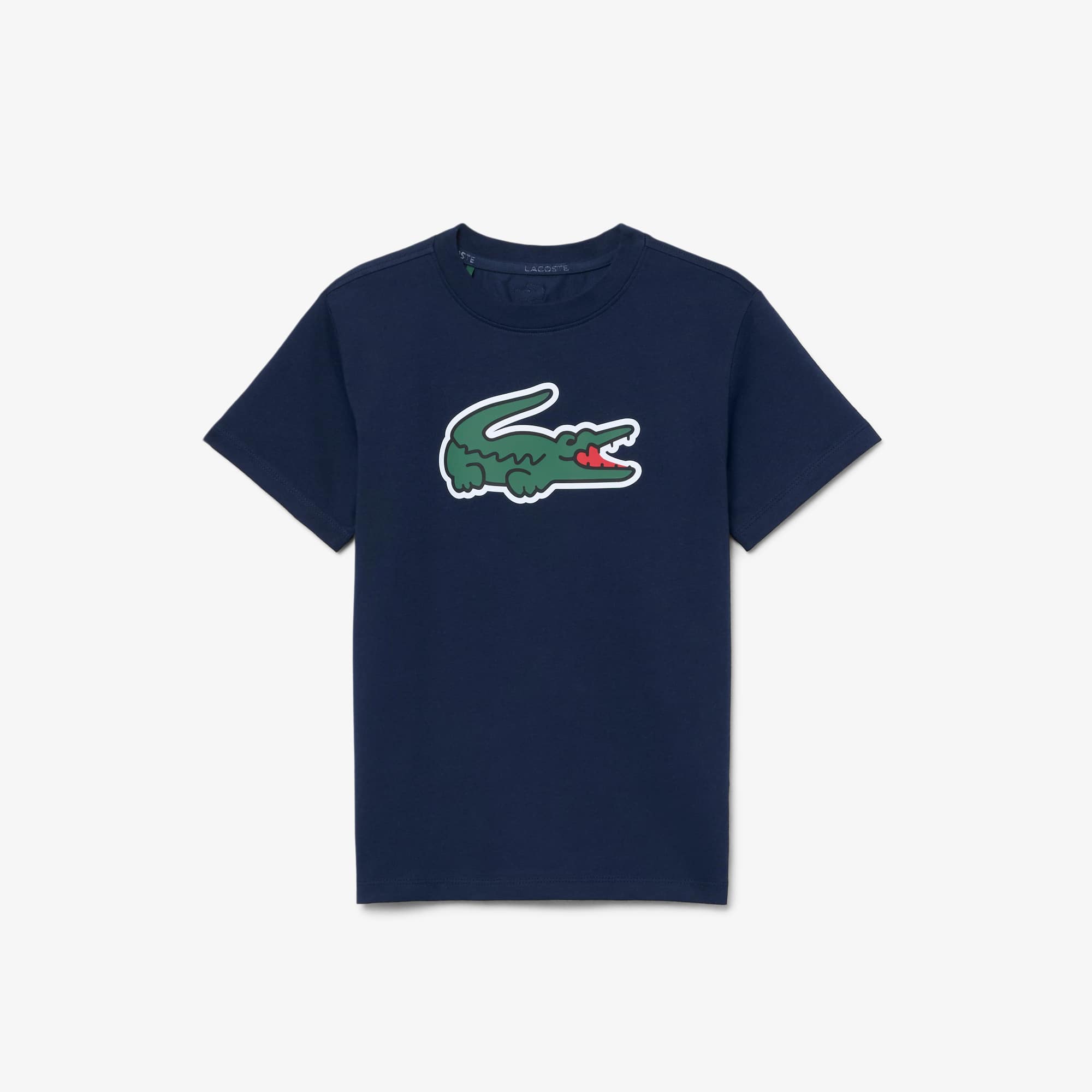 Lacoste Unisex Sport Print Jersey T-shirt - 16 Years In Blue