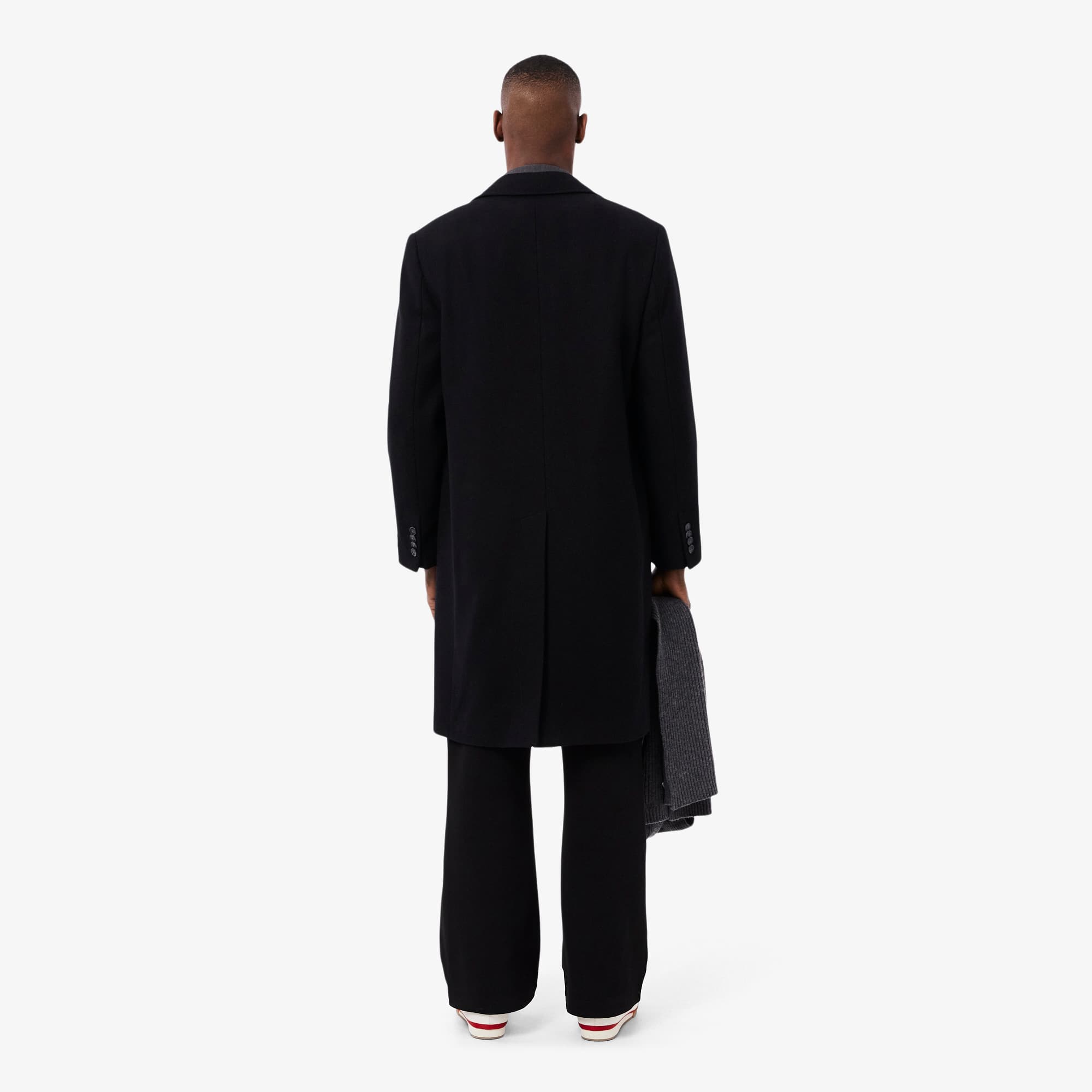 Men's Wool Chesterfield Coat - Jackets & Coats - New In 2026 | Lacoste