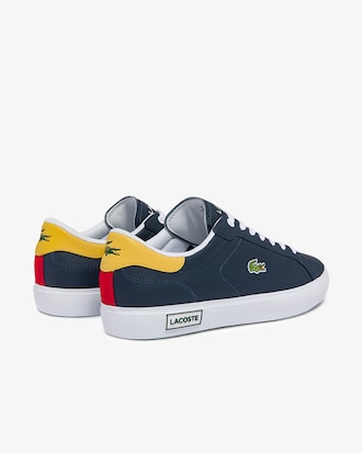 Men's Powercourt Leather Accent Sneakers