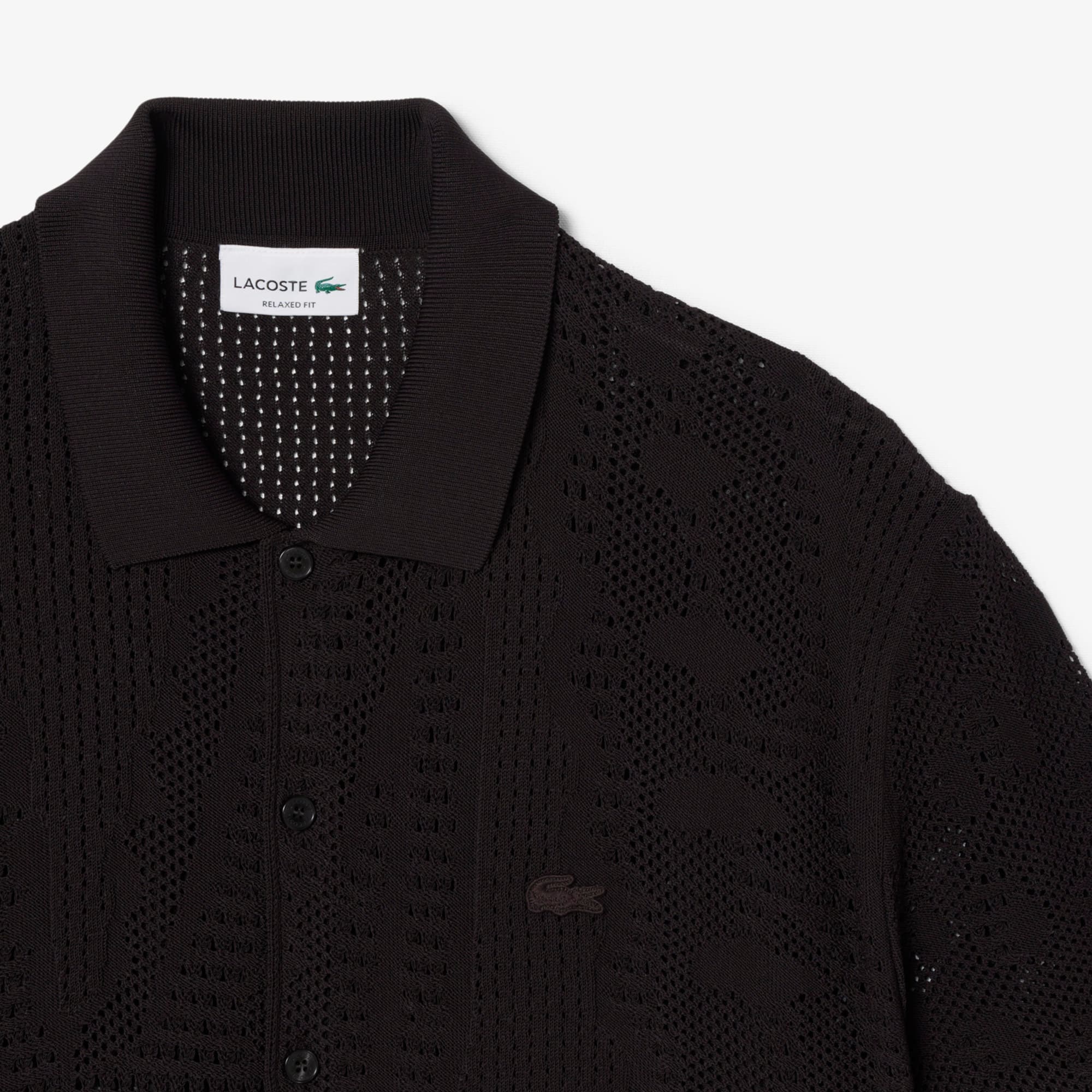 Lacy Knit Crocodile Shirt - Sweaters & Sweatshirts - New In 2026
