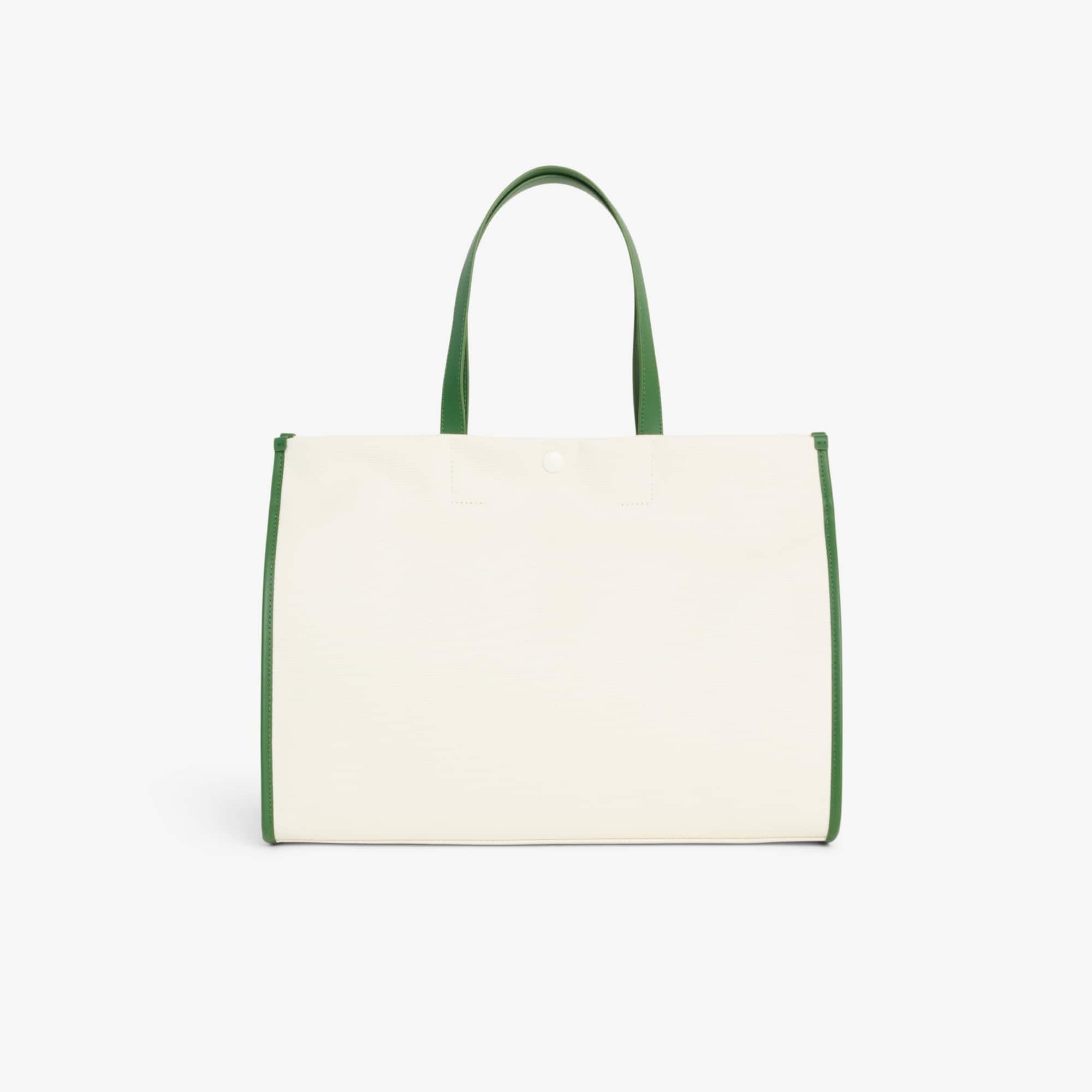 Large Heritage Canvas Tote - Bags - New In 2026 | Lacoste