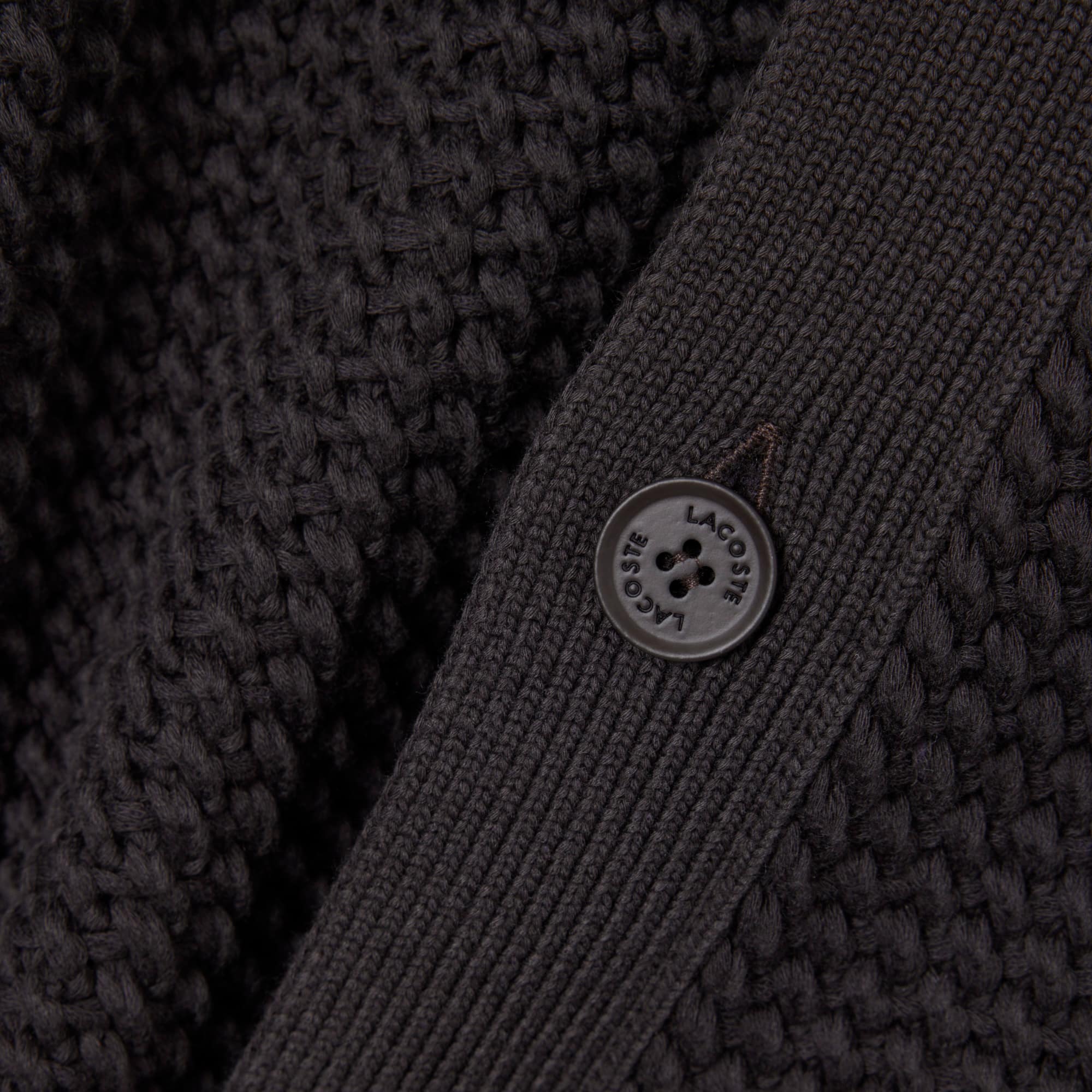 Chunky Knit Textured Jacket