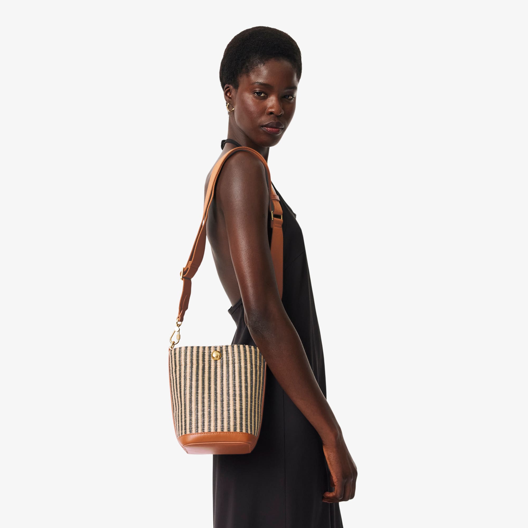 Small Summer Pack Raffia Bucket Bag - Bags - New In 2026 | Lacoste