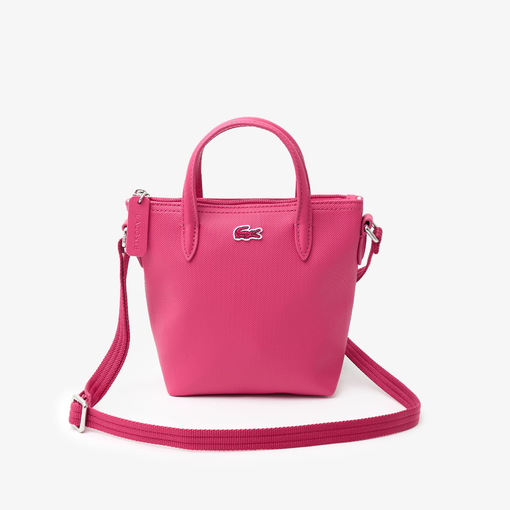Lacoste Mini L.12.12 Concept Tote - One Size In Pink