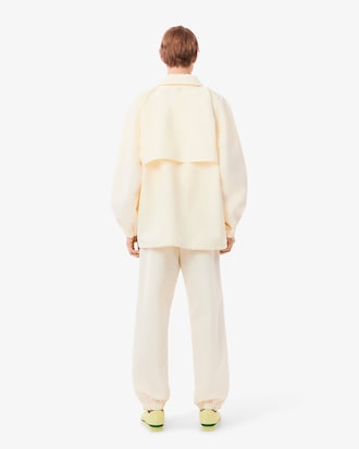 Men's Runway Oversized Twill Track Pants