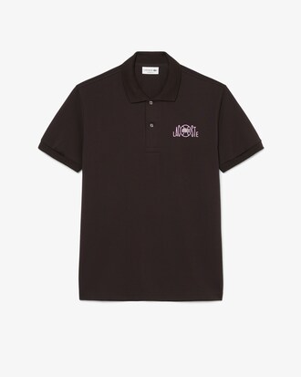 Classic Fit Graphic Branding Polo Shirt