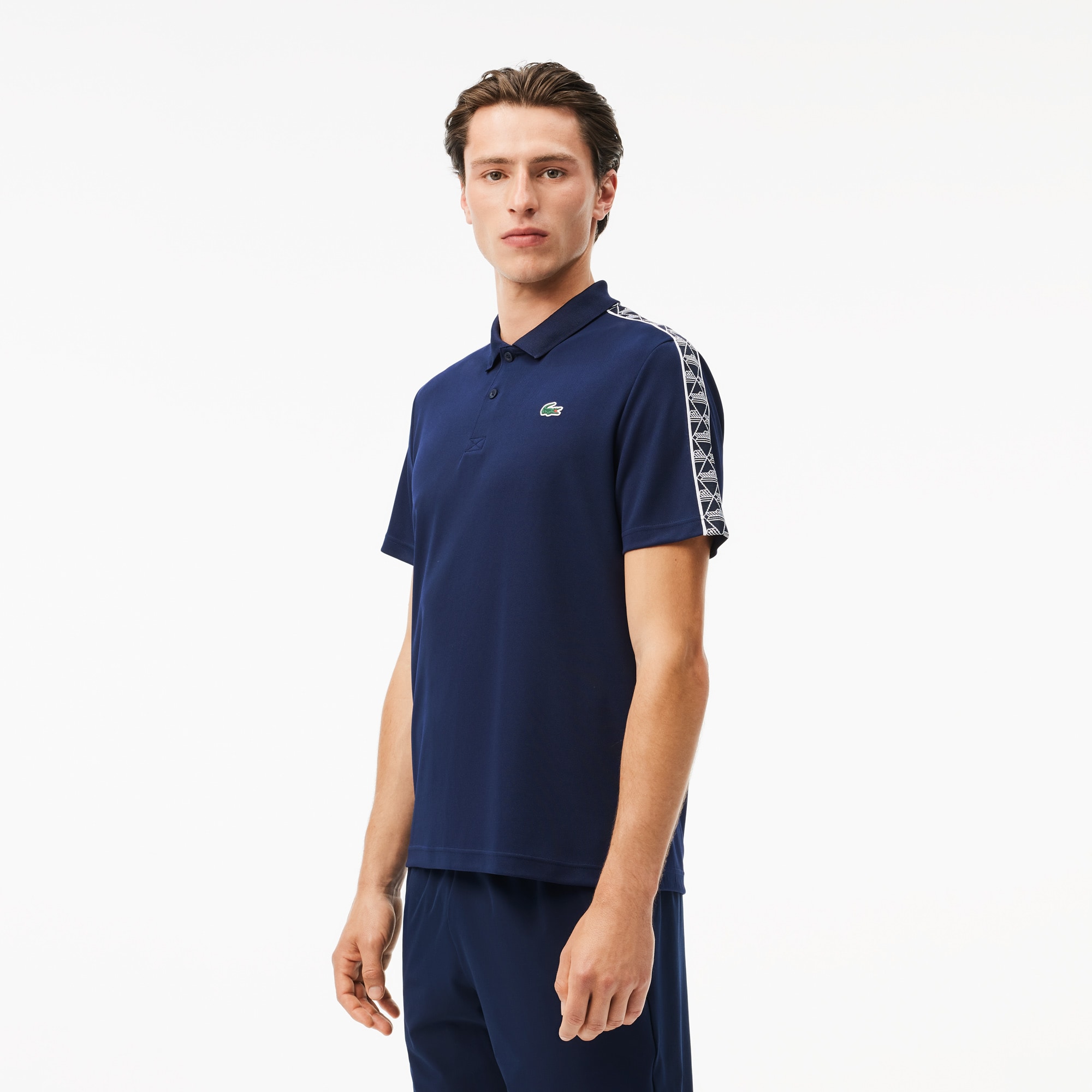 Lacoste Men's Regular Fit Ultra Dry Piqué Tennis Polo