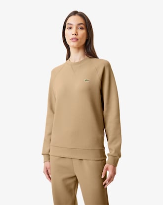 Women’s Crew Neck Piqué Sweatshirt