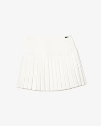 Women's Pleated Button Waist Skirt