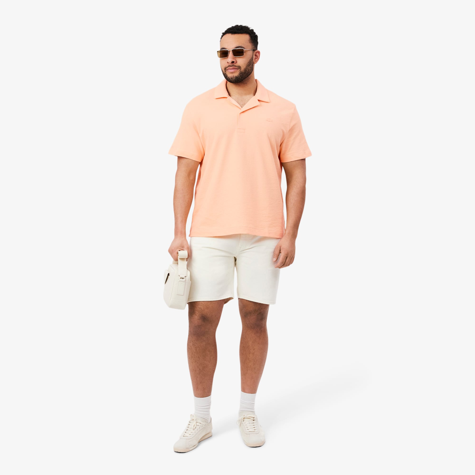 Classic Fit Textured Polo