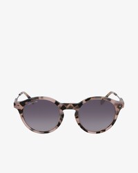 Round Acetate Petit Piqu&eacute; Sunglasses