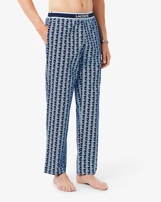 Men's Monogram Poplin Pajama Pants