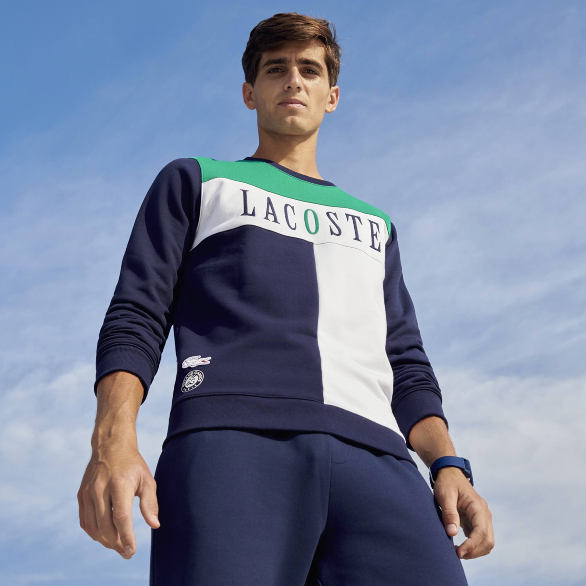 mens sport roland-garros edition fleece sweatshirt
