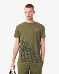 Playera De Tenis Ultra Seca Estampada