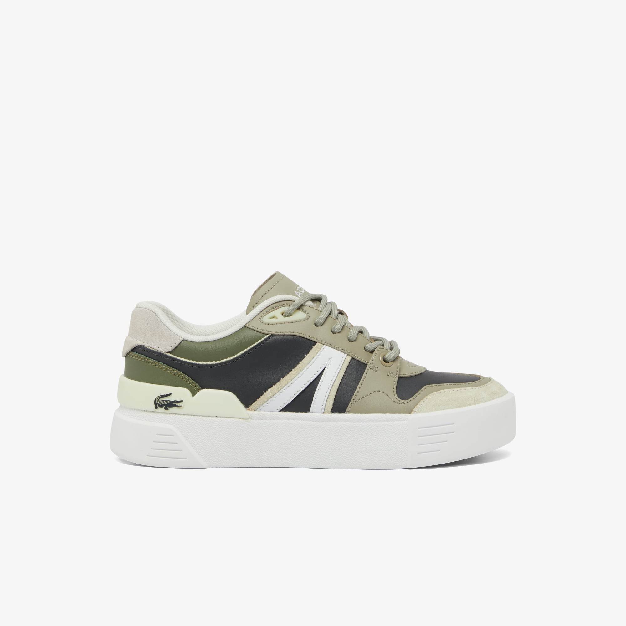 【LACOSTE】 ★ L002 Evo Leather Sneakers ★ Amazon.com | Lacoste Women's L002 EVO Sneaker, BLK/Off WHT