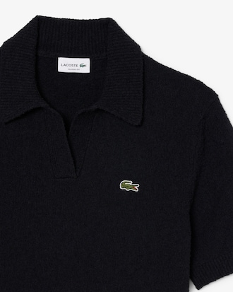 Classic Fit Boucl&eacute; Knit Polo