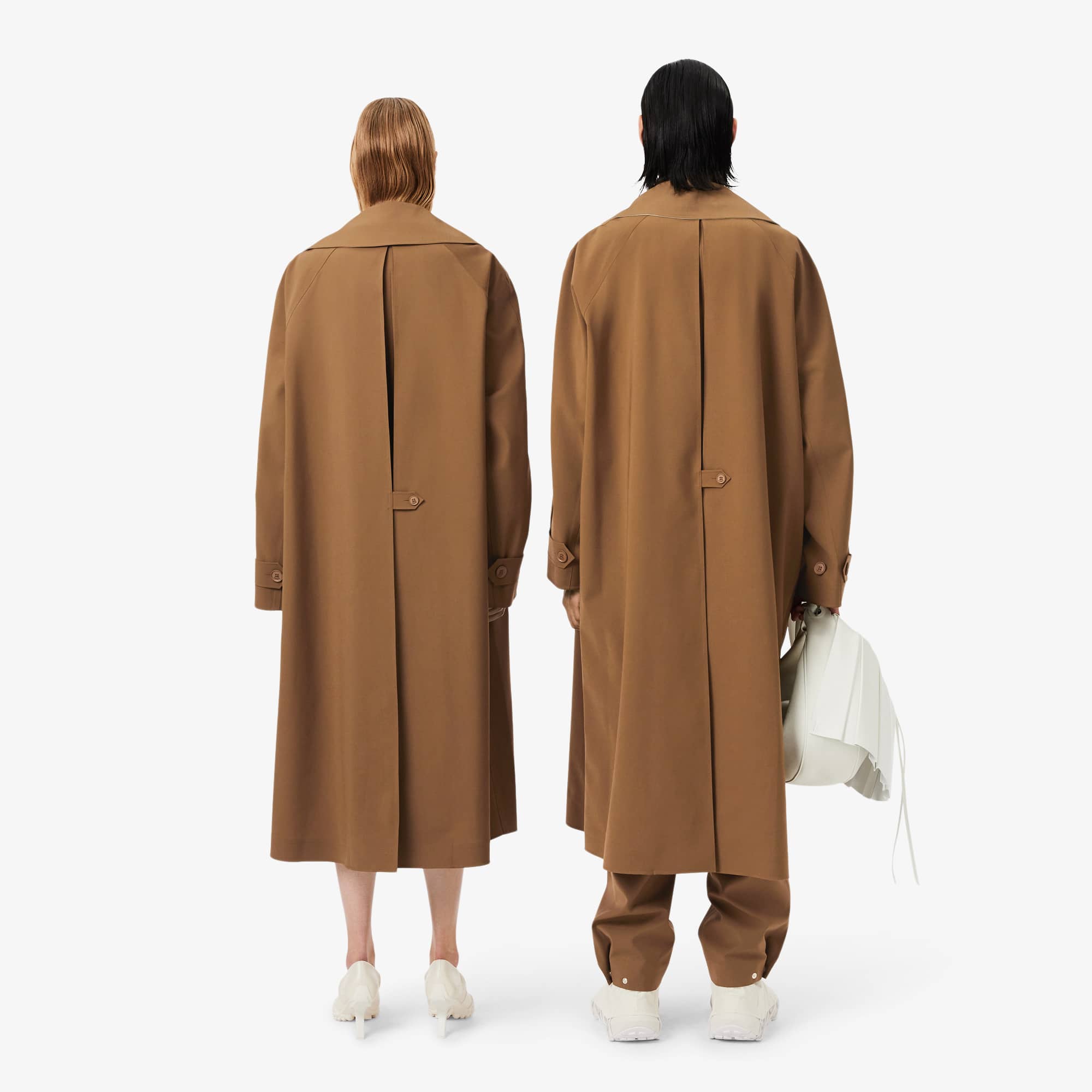 Runway Wool Blend Trench Coat - Jackets & Coats - New In 2026