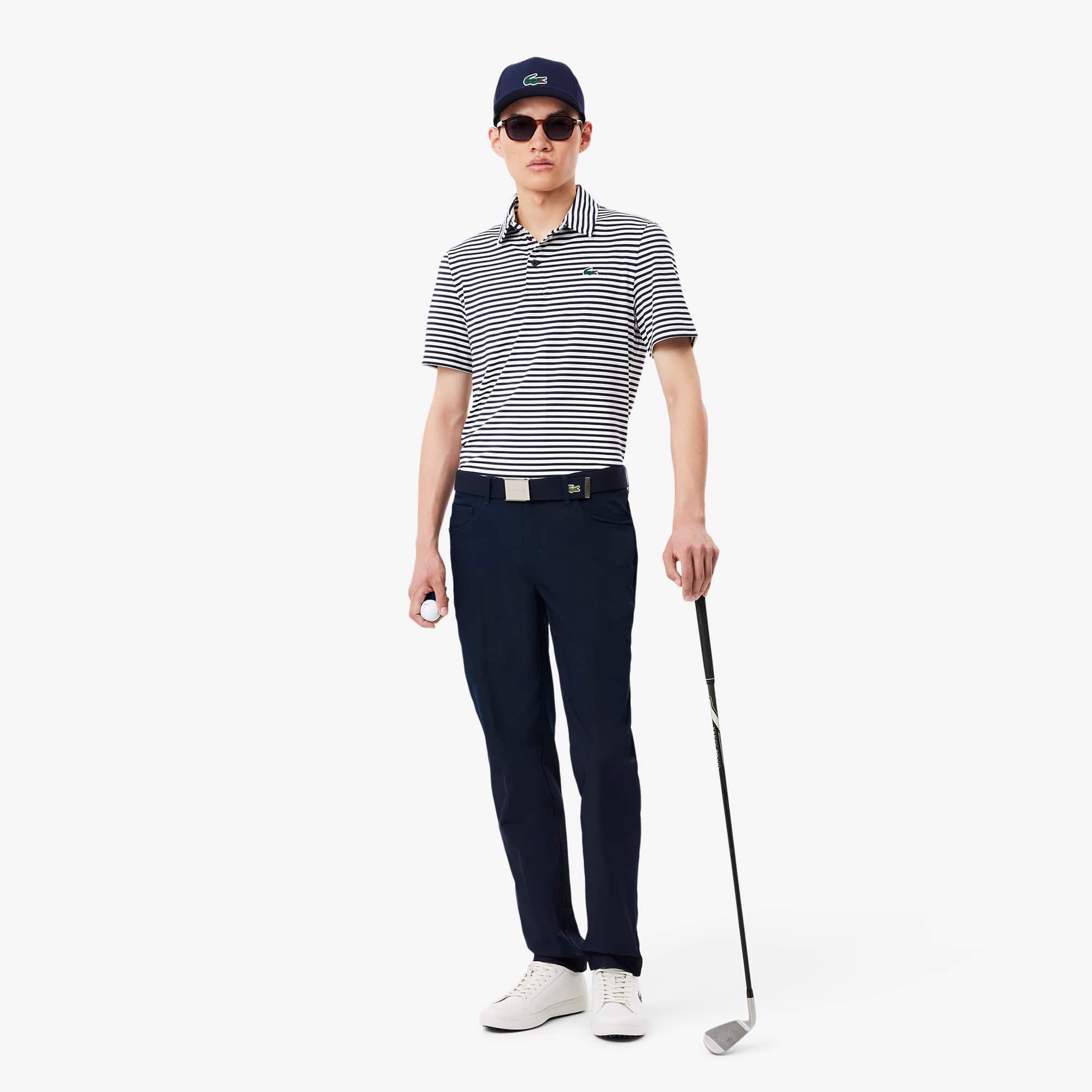 LACOSTE ウルトラドライスリムフィットゴルフパンツ ネイビー size42 Men's Ultra Dry Slim Fit Golf Pants - Pants & Sweatpants - New In
